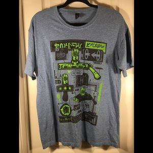 Rick And Morty Fun Portal T-Shirt LARGE Loot Crate